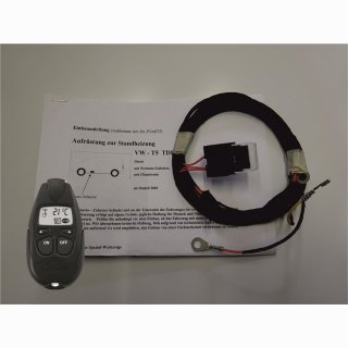 Webasto Aufrüstkit VW T5 Klimaautomatik mit Fernbedienung...