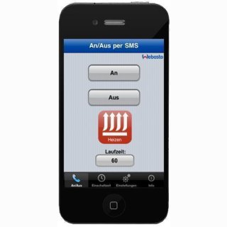 Standheizung Webasto Handysteuerung ThermoConnect Smartphone App 4G